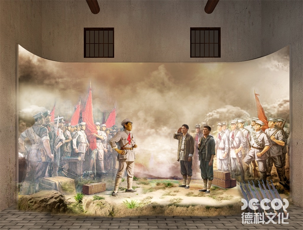 你認(rèn)為革命遺址紅色展館設(shè)計應(yīng)該如何體現(xiàn)歷史的真實性？