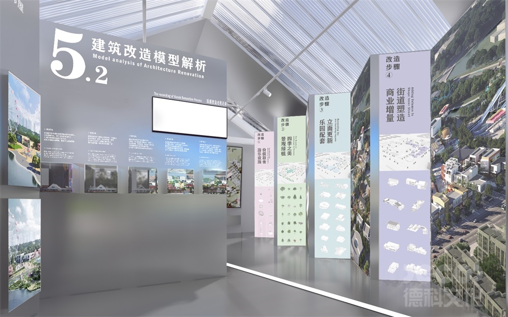發(fā)展戰(zhàn)略規(guī)劃館設(shè)計(jì)的主視覺風(fēng)格的"戰(zhàn)略"與"發(fā)展"表達(dá)藝術(shù)